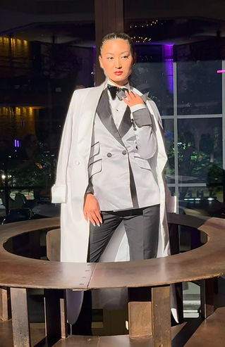 Zadi Shows Chic Suits for Boston Fashion Week
