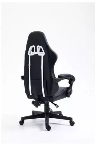 Miniatura: Cadeira Gamer Evolut Prism Eg-910 Reclinável Preta Conforto Cor Preto