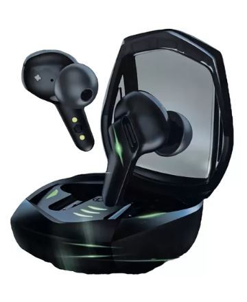 Fone Sem Kaidi Kd776 Som Academia Sem Fio Tws Gamer Cor Preto Cor da luz V