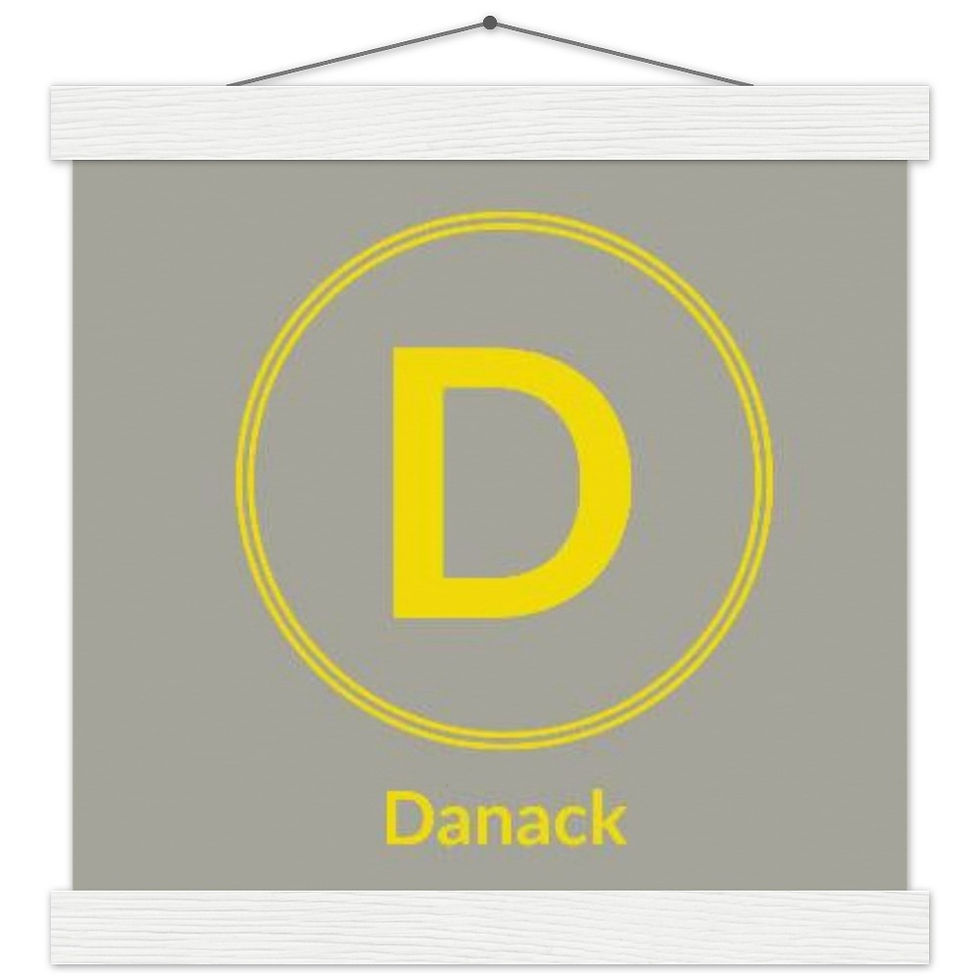 Thumbnail: Museum-Quality Matte Paper Poster with Hanger