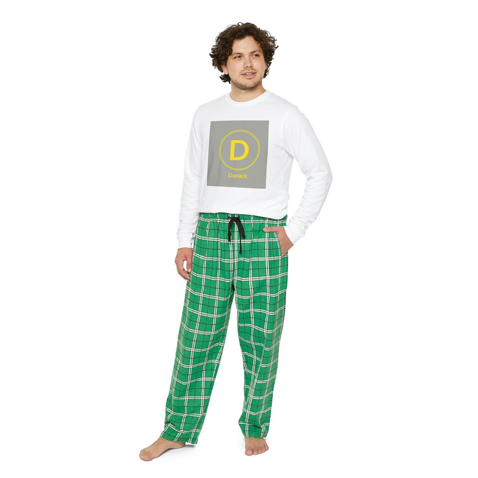 Thumbnail: Men's Long Sleeve Pajama Set