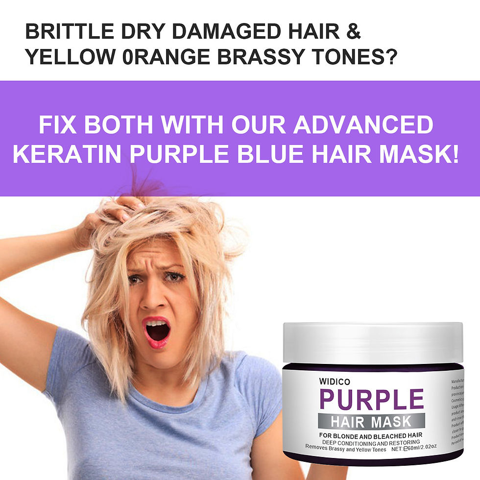 Thumbnail: Purple Shampoo for Yellow Tone Removal and Hair Care