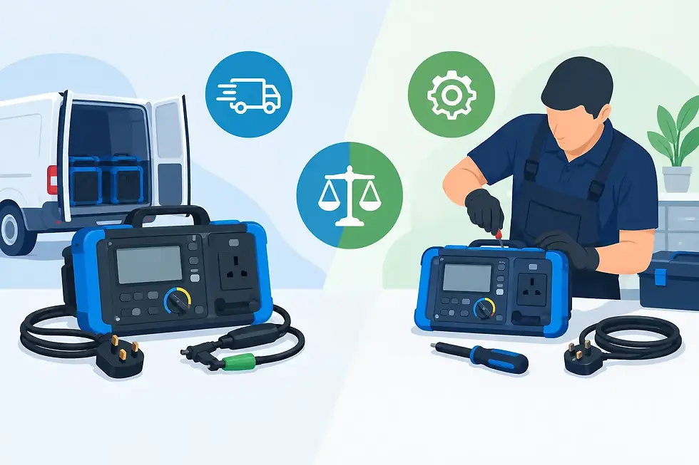 PAT Tester Hire Versus Service - Which Is Best?