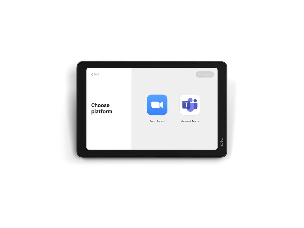 Miniatura: Conectividad Neat Pad para Zoom y Microsoft Teams