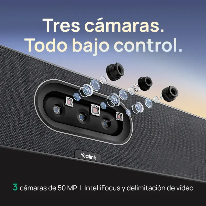 Miniatura: Yealink A50, 3 Cámaras de 50mp