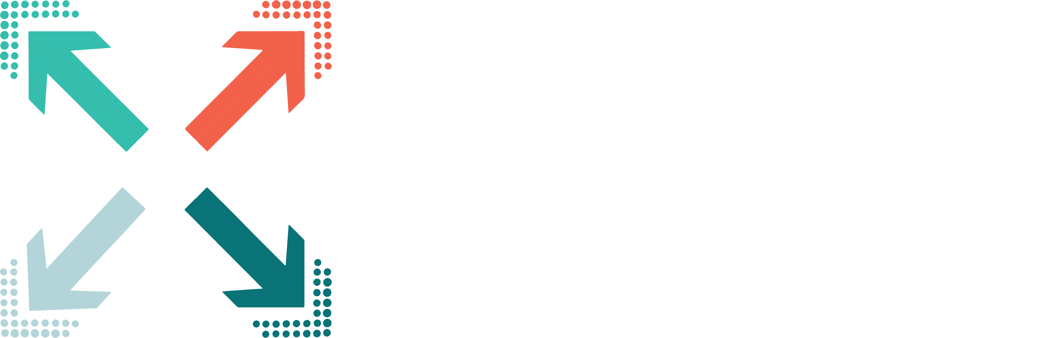 ETW logo with colorful arrows, design on black background, website creation.