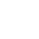 White outline of a smartphone icon with black screen and a line.