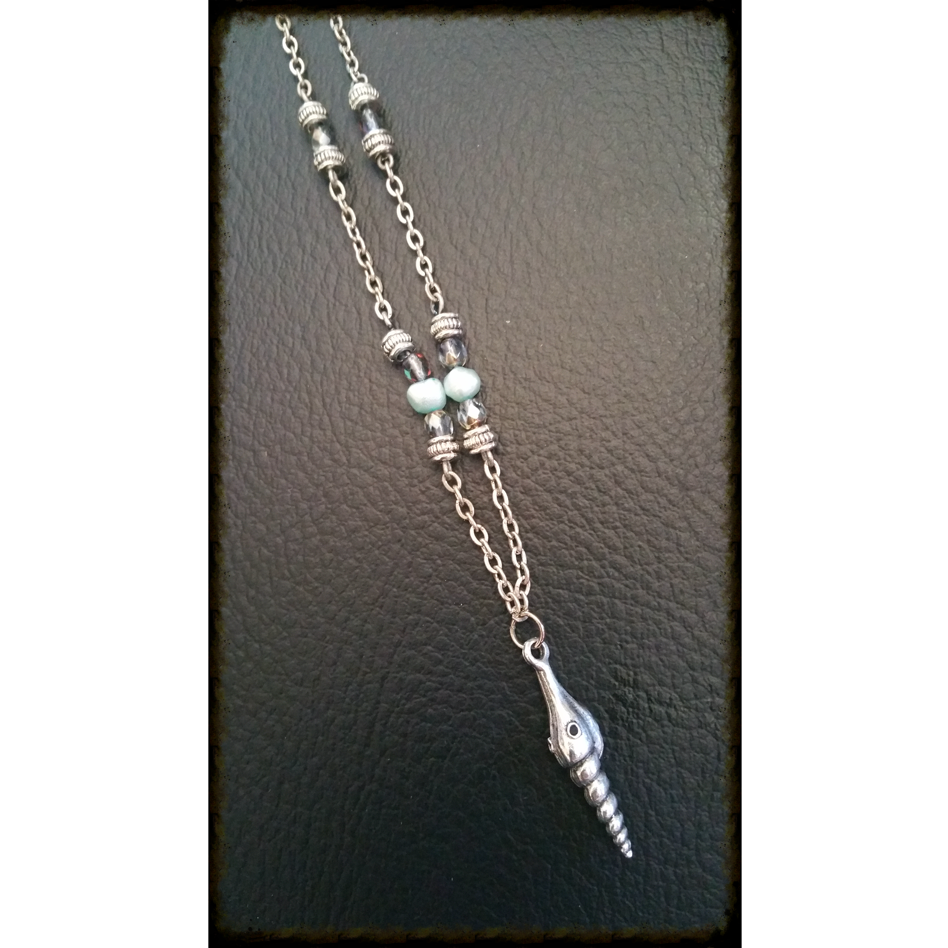 Pearl & Shell Themed Beach Necklace