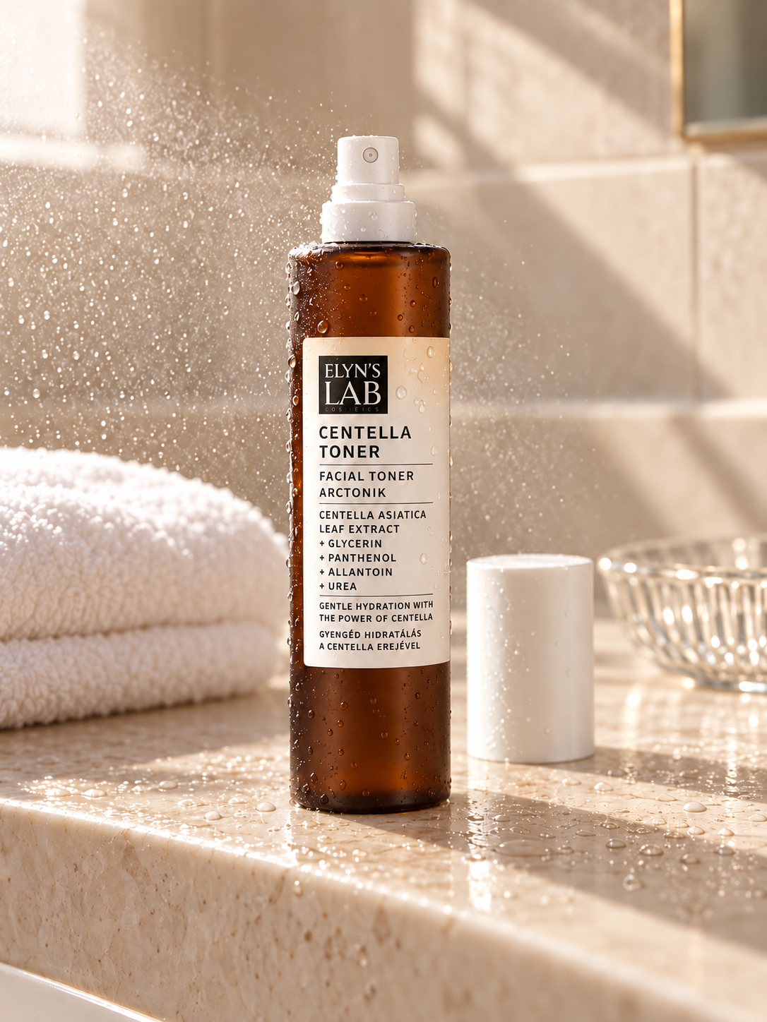 Хидратиращ тоник с центела и овлажняващи фактори (Centella Toner) ELYN'S LAB