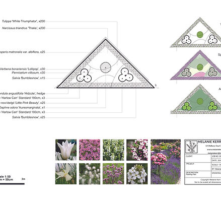 Melanie Kerr Garden Services creating beautiful garden designs with pollinator friendly plants