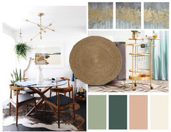 Dining Room Concept Board