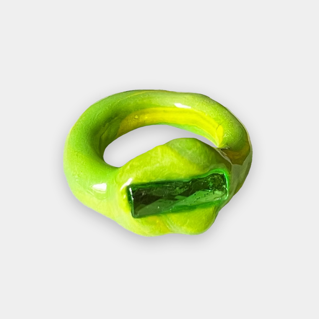 green tie dye jolly rancher