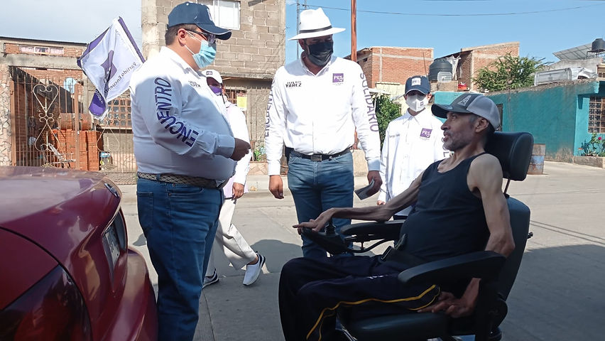 Prioridad a discapacitados en mi gestión; Salvador Calderón
