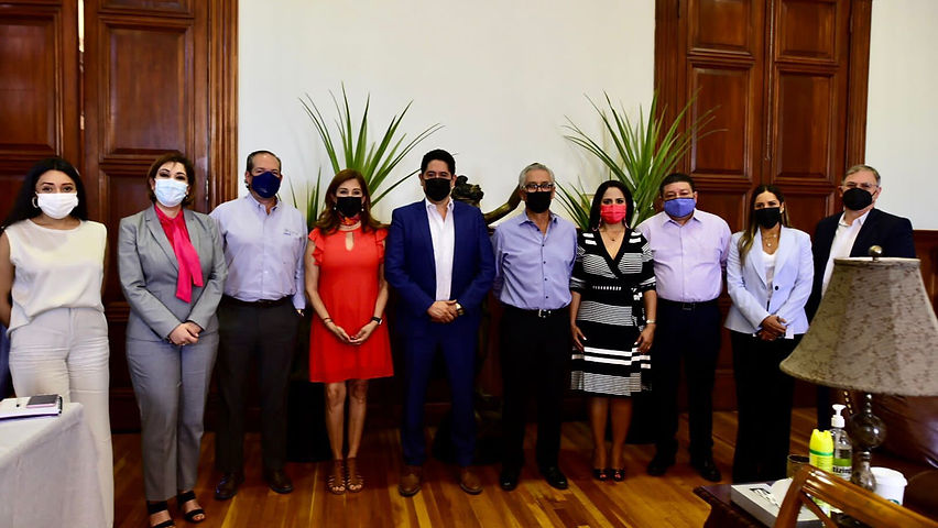 Se reúne equipo de transición de Maru Campos con Secretario de Gobierno