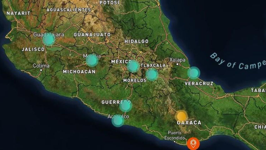 Sismo de 5.5 grados alertó a Oaxaca