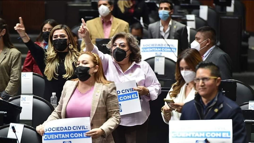 La diputada Ángeles Gutiérrez en contra de la Miscelánea Fiscal 2022
