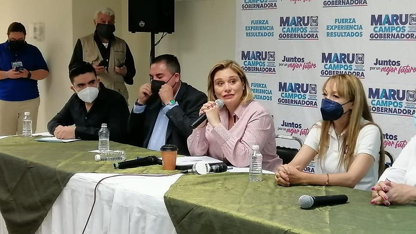 Maru Campos arranca campaña en esta ciudad