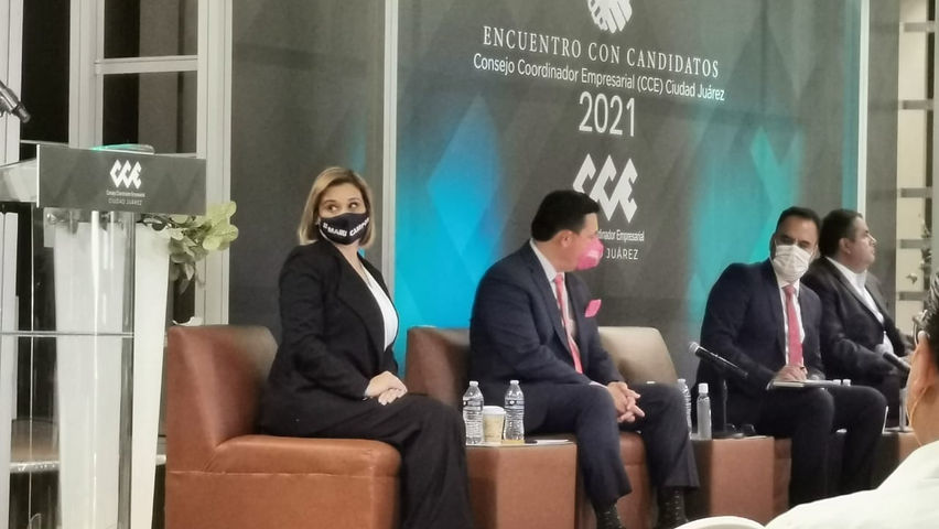 Niegan a Maru Baeza a participar en Foro de CCE debate en Juárez