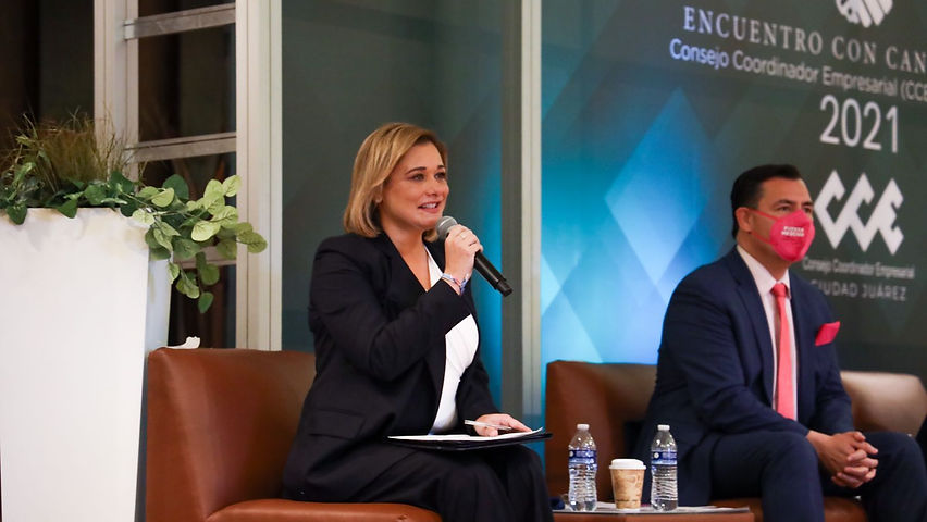 Maru campos reitera su propuesta de sanear las finanzas