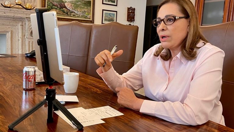 Graciela Ortiz apoya a Movimiento Estatal de Mujeres