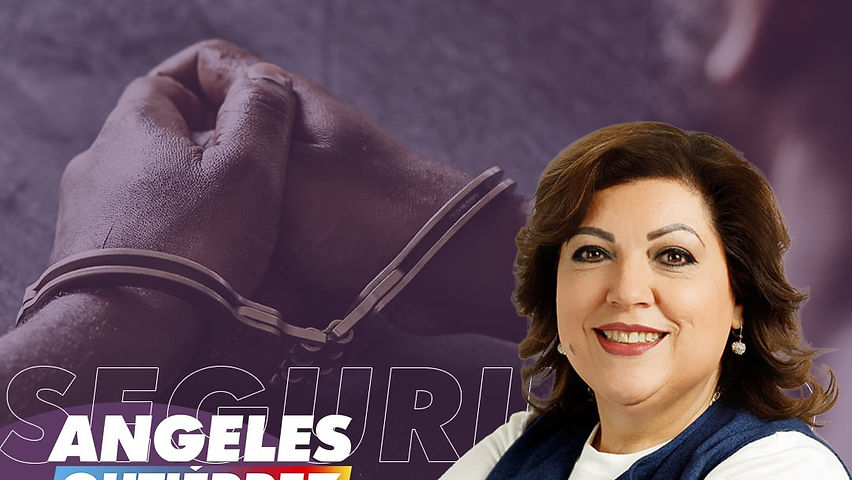 Angeles Gutiérrez va por la recuperación de nuestra seguridad