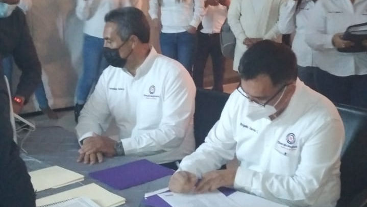 Fernando Pacheco se registró para dirigir la sección 42