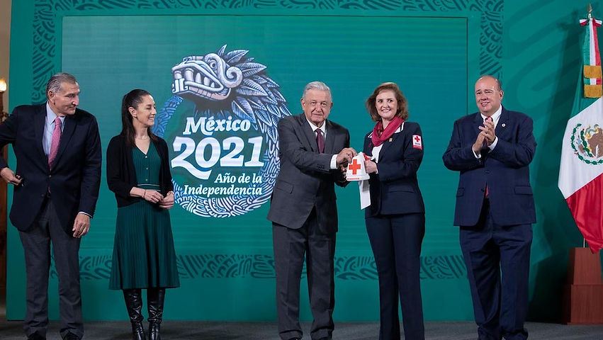 Inicia la Colecta Nacional de Cruz Roja Mexicana