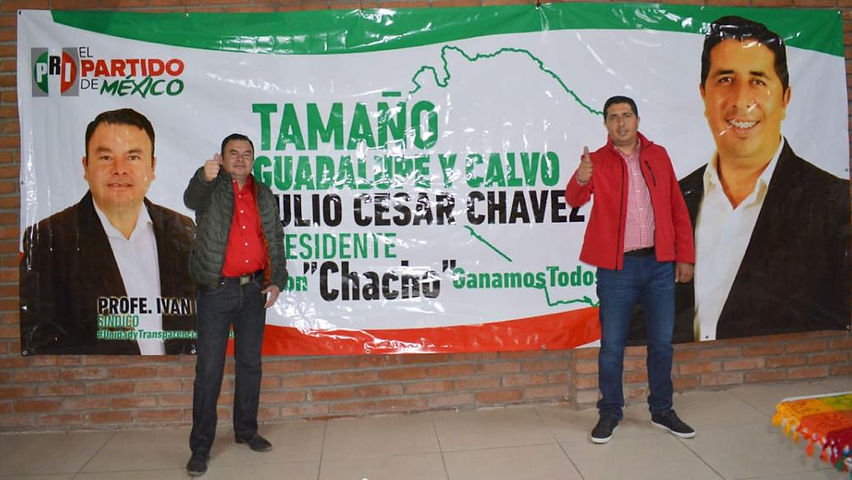 Se siente en el ambiente que vamos a ganar; Julio Cesar Chávez Ponce