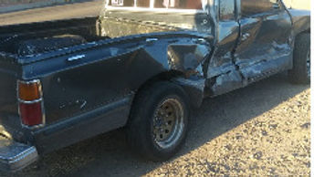 Choque en el Periférico Norte, no hubo heridos