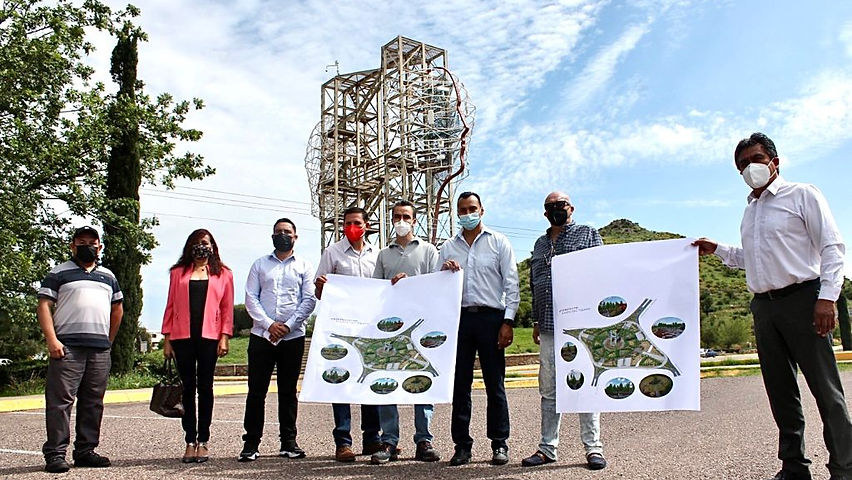 Presenta Peña proyecto Modernización de la Puerta del Tiempo y Avenida Tecnológico