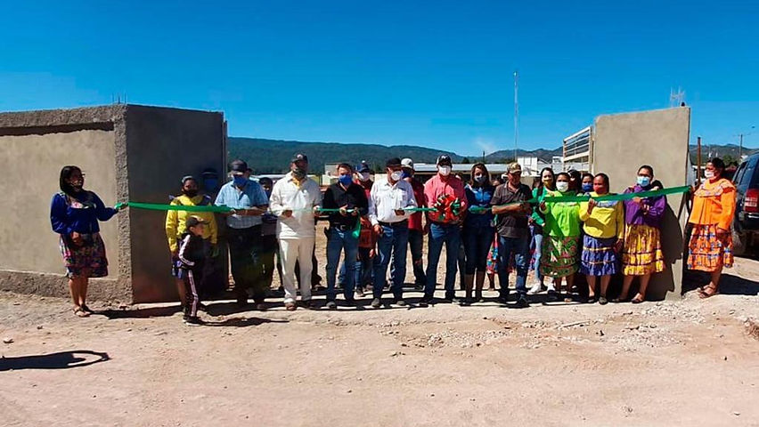 Inauguran obras en escuela primeria indígena de G y C