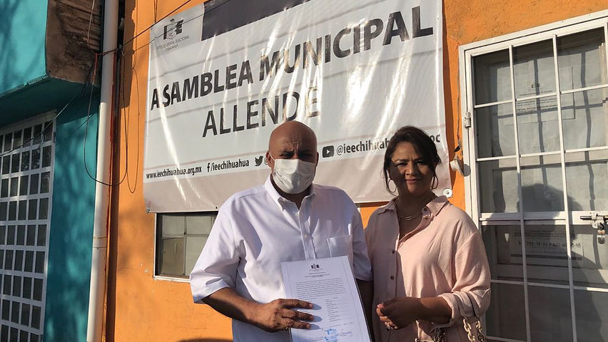 Entregan constancia de mayoría a Jesús "Chu" Soto alcalde electo de Allende