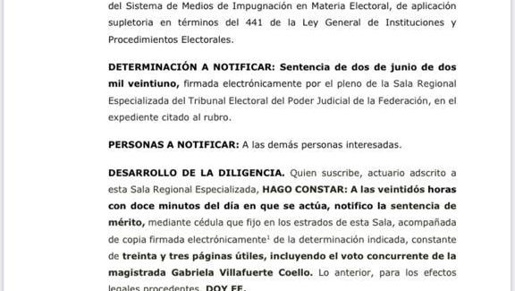 Sanciona Tribunal Electoral a Alfredo Lozoya y MC por Calumnias