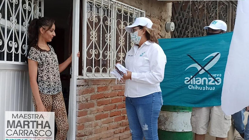 Respaldan a Martha Carrasco en la Solidaridad y G. Morín