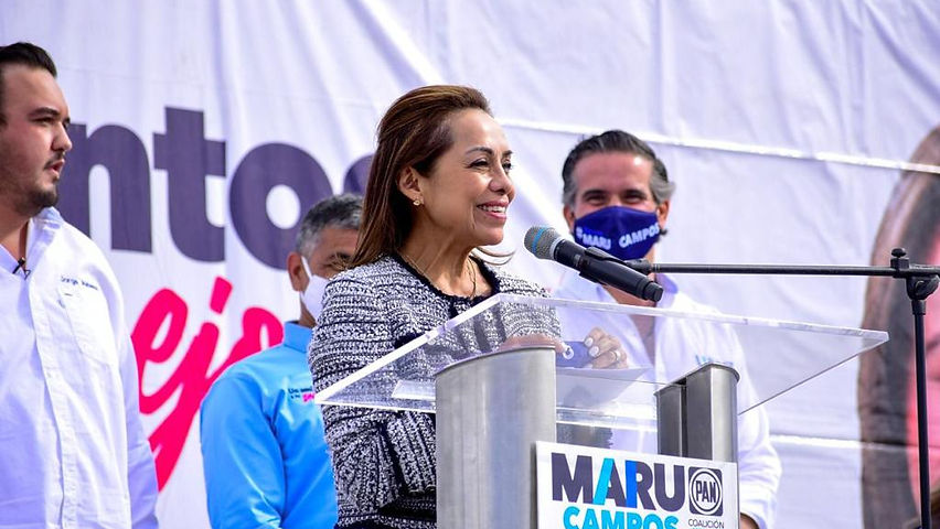 En mi gobierno habrá una tarifa preferencial en la caseta de Camargo y atención a la salud: Maru Campos