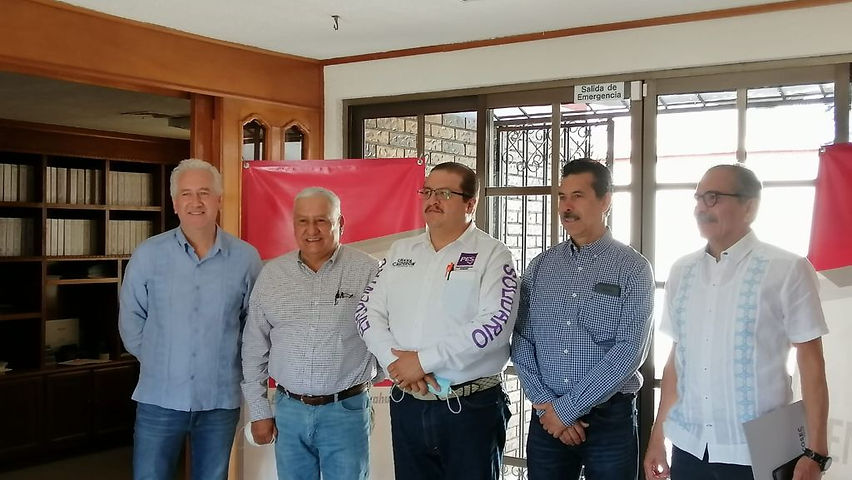 Ficosec se reúne con candidatos a la alcaldía municipal