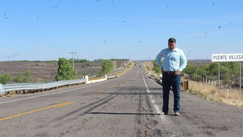 Vamos por la renovación de la carretera Parral-Chihuahua: Amín Corral