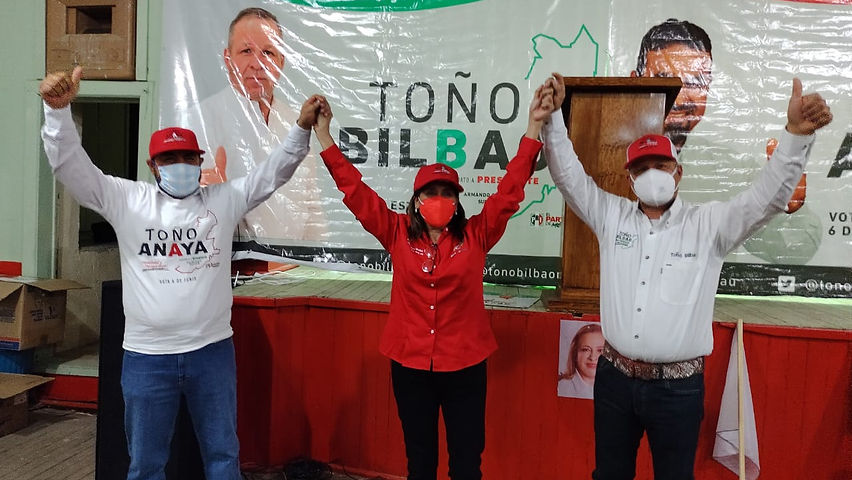 Arrancan campaña Toño Bilbao por la reelección a la alcaldía