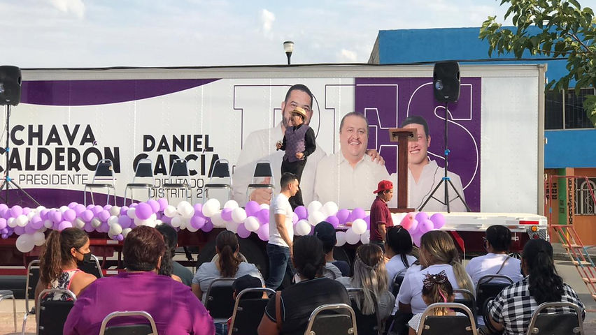 Excelente respuesta en los cierres de campaña de Calderón