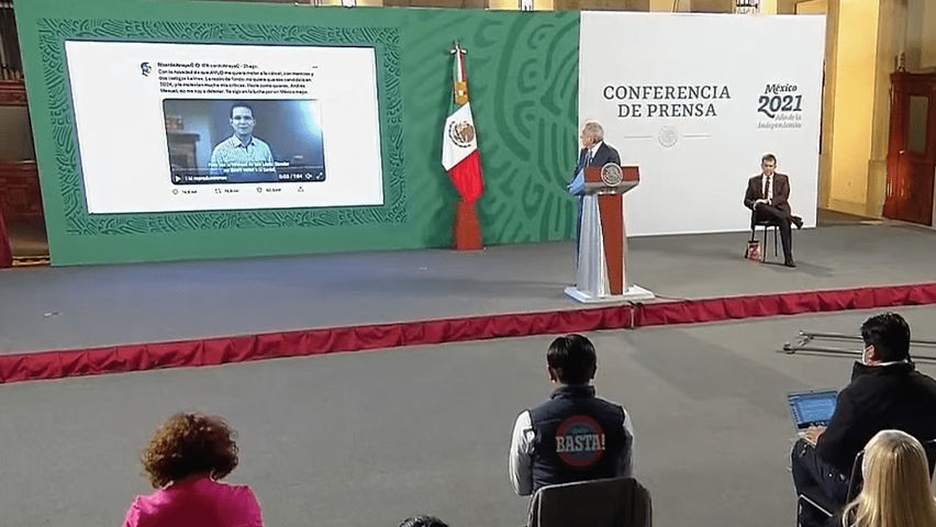 AMLO niega tener que ver con un citatorio que recibió Ricardo Anaya