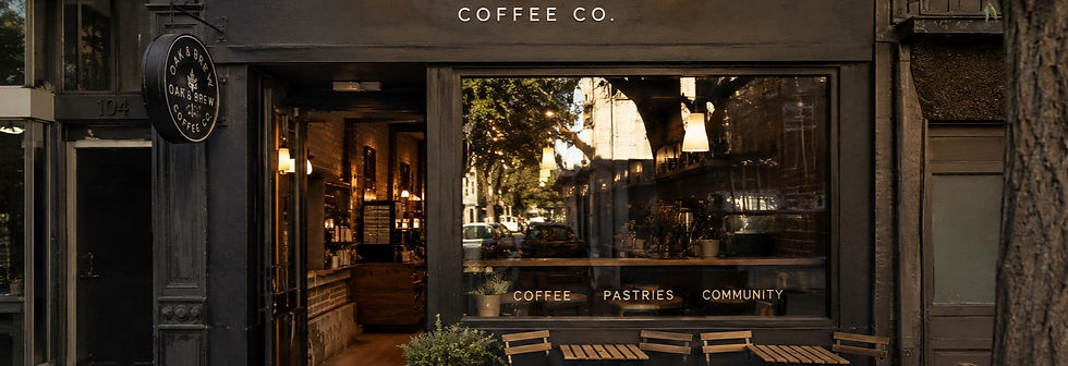 Storefront Coffee Shop