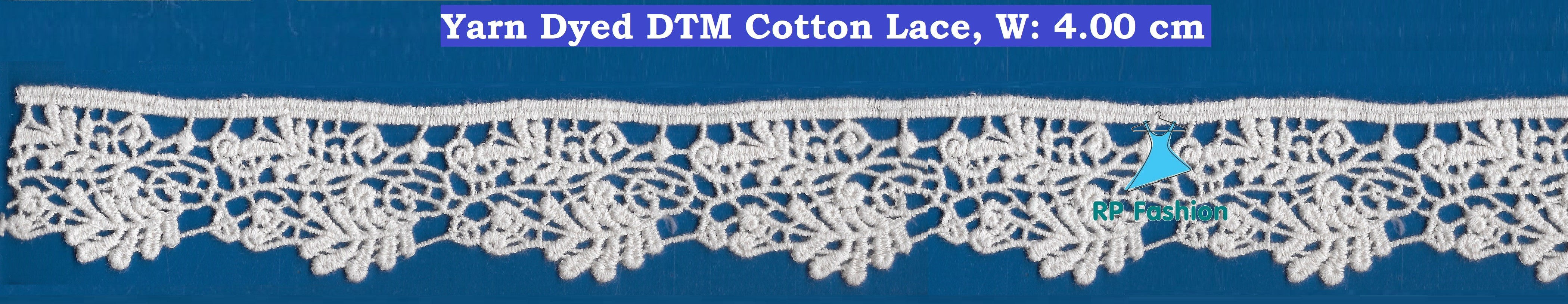 Trims Floral Cotton Lace