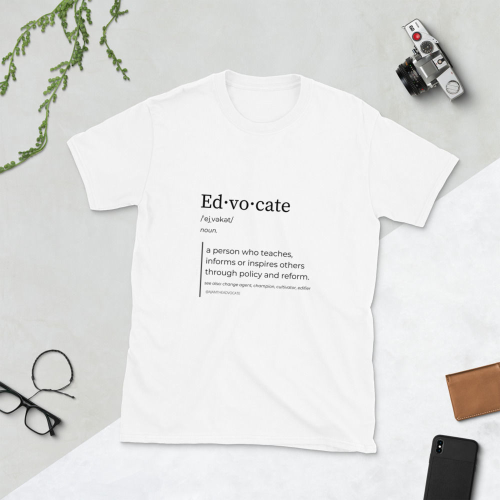 Ed·vo·cate Definition Unisex T-Shirt