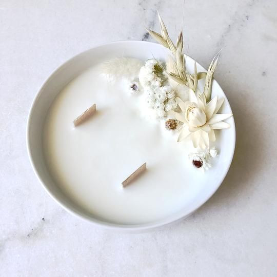 Organic Cocoon- bougie DIY- Pinterest