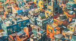 densely-populated-urban-area-with-colorful-buildings-narrow-streets-buildings-are-mostly-m
