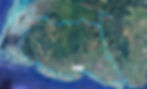 1 Day Road Trip Route of Southern Mauritius from La Gaulette