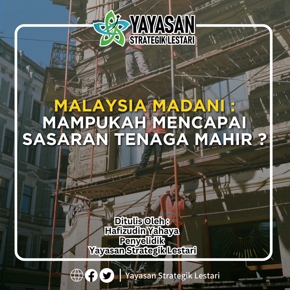 A poster showing a labor doing work on a building half finish