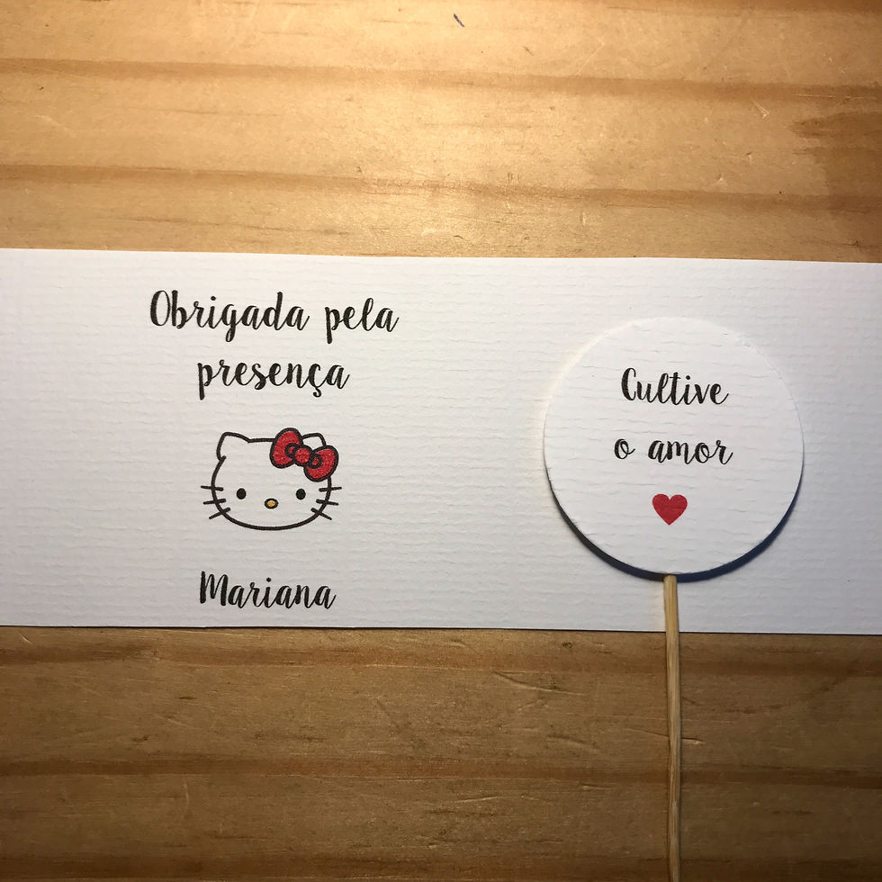 Miniatura: Rótulo e plaquinha 3.3cm - papel vergê