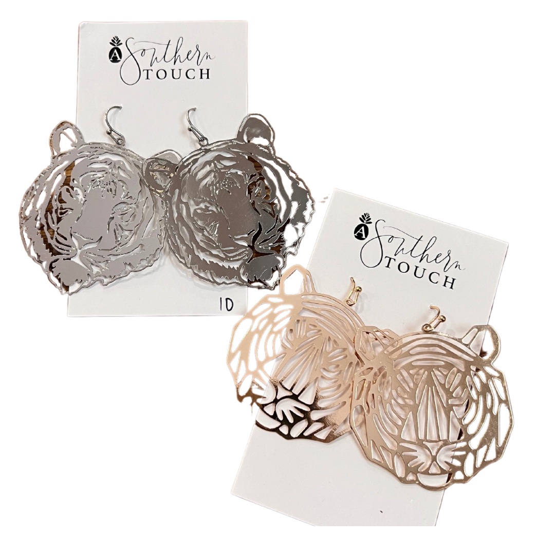 Tiger Earrings 