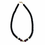Thumbnail: Gemstone Necklace - Garnet & Black 